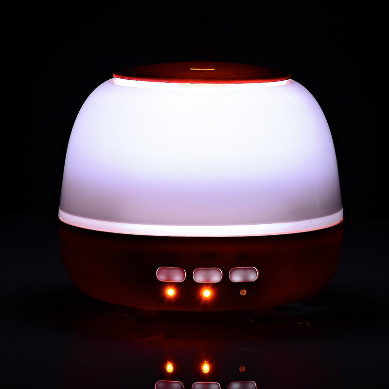 Aromatherapy Humidifier 450ml 7 Color LED Light Aroma Essential Oil Diffuser Purifier