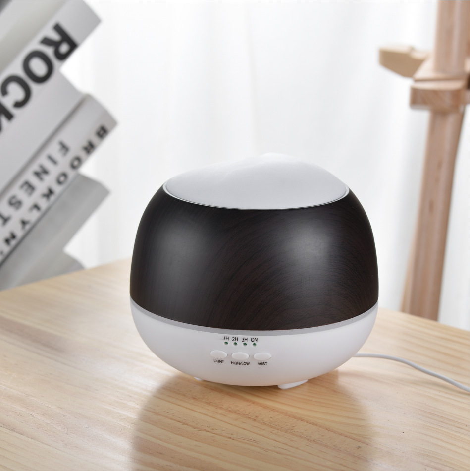500ml LED Ultrasonic Humidifier Essential Oil Aroma Diffuser