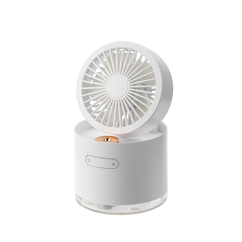 Portable Office Mini USB rotatable Air Cooler Humidifying Fan With Water Spray Wholesale