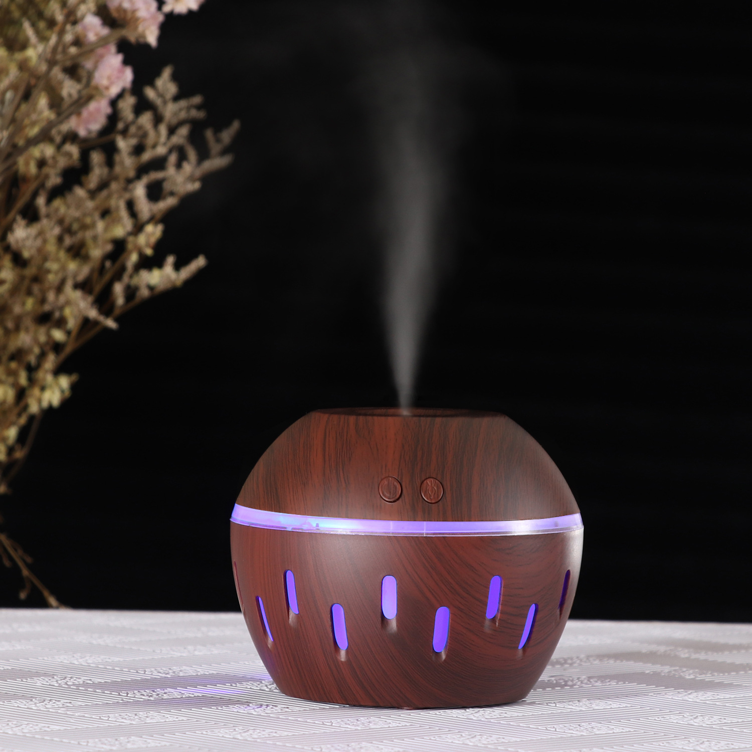 300ml Cool Mist Humidifier 7 led colors Simple design