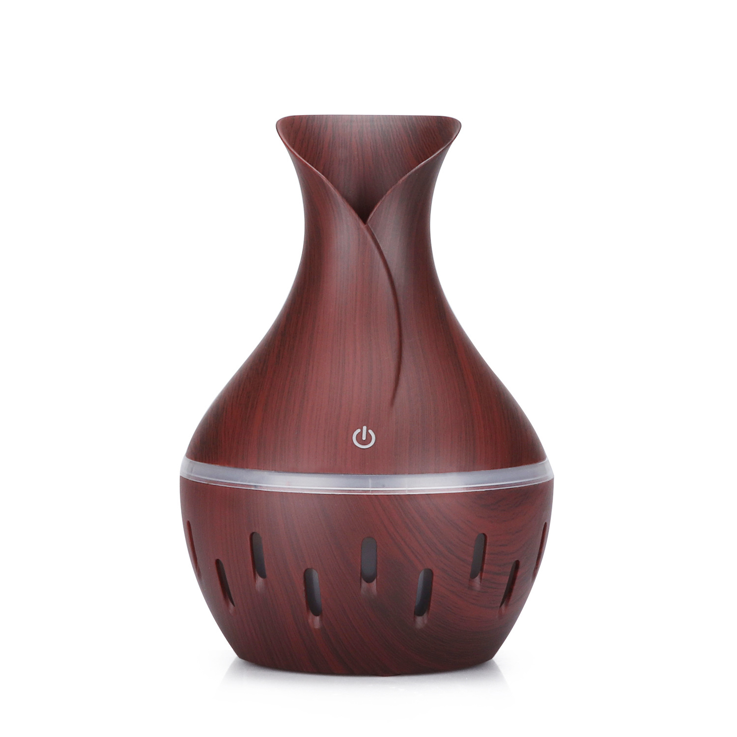Wood Grain Aroma Essential Oil Diffuser Cool Mist 300ml Humidifier